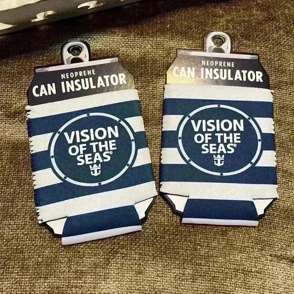 NWT “Vision of the Seas” Neoprene Can Insulator - Picture 1 of 2